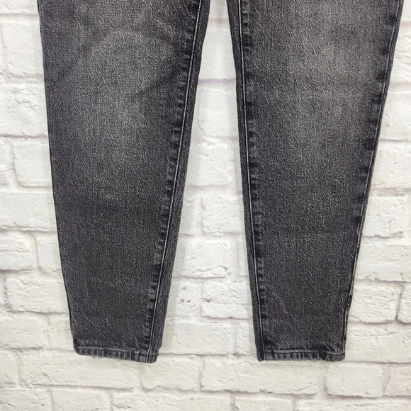 Good American Good Girlfriend High Rise Black Wash Loose in the Leg NWT Jeans 00 - Picture 3 of 15